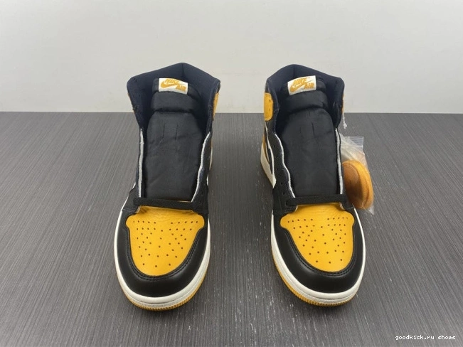 Cheap Air Yellow High 1 Toe OG Jordan 555088-711 0704